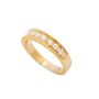 14K Yellow Gold Diamond Band – 0.33 Carat Total Weight Size 5