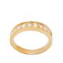 14K Yellow Gold Diamond Band – 0.33 Carat Total Weight Size 5