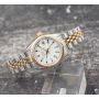 Rolex Oyster Perpetual Datejust 69173 White Dial 18K Gold/Stainless Ladies Watch