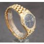 Rolex Day-Date President 18238 Blue Dial 18K Gold Double Quickset Mens Watch 