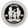 1979 Bolivia 200 Pesos Silver coin International Year of the Child Gem Proof