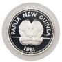 1981 Papua New Guinea 5 Kina silver coin Year of the Child Gem Proof