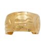 Philip Janze 18K Gold Northwest Coast Indigenous Cuff Bracelet 48.46 grams