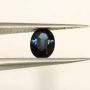 Blue Oval Sapphire 1.08 Carat Precious Gemstone