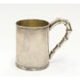 Hung Chong of Canton Chinese export silver mug C: 1888 