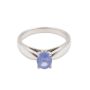 1.22ct Sapphire Platinum Ladies ring Size-8 