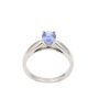 1.22ct Sapphire Platinum Ladies ring Size-8 