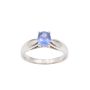 1.22ct Sapphire Platinum Ladies ring Size-8 