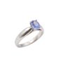 1.22ct Sapphire Platinum Ladies ring Size-8 