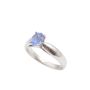 1.22ct Sapphire Platinum Ladies ring Size-8 