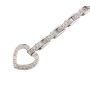 14K wg Bracelet 0.99 carats in 81x full cut Diamonds 16.3g 6.75 inches