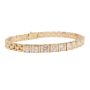 2.22 cts tcw Diamond Bracelet VS-1 VS-2 G/H 11.2g 14K yg 6-inch with appraisal $9,200.00