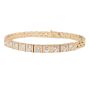 2.22 cts tcw Diamond Bracelet VS-1 VS-2 G/H 11.2g 14K yg 6-inch with appraisal $9,200.00