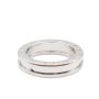 Bvlgari B ZERO One Band Ring In 18k White Gold Size 5