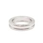 Bvlgari B ZERO One Band Ring In 18k White Gold Size 5