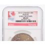 2012 Canada .9999 Fine Silver 1 oz Moose Graded NGC MS69 Early Release