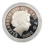 2000 Fine 1 oz Proof .925 Silver British 5 Pound Coin The queen mother centenary year