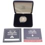 2000 Fine 1 oz Proof .925 Silver British 5 Pound Coin The queen mother centenary year