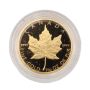 1989 Canada Maple Leaf 10th Anniversary 3 Coin Proof Set silver gold platinum 