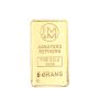 5 Gram JM Johnson Matthey London Vintage Gold Bar .9999 Scarce Round Logo Design