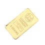 5 Gram JM Johnson Matthey London Vintage Gold Bar .9999 Scarce Round Logo Design