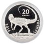 2014 Canada $20 Dinosaurs of Canada: Scutellosaurus - Pure Silver Coin