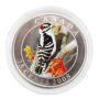 2008 Canada 25 Cents Coloured Coin - Downy Woodpecker