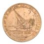 1892 SS Beaver HBC copper ship relic No.6754 on edge ex-jewelry remnants