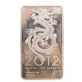 10 oz 2012 Chinese Lunar Year of the Dragon 10 oz Silver NTR Bar