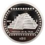 1993 5 oz Mexico $10 Pyramide De El Tajin 5 ounce .999 silver coin Proof