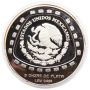 1998 5 oz Mexico $10 Atlantes 5 ounce .999 silver coin Proof