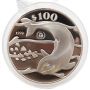 1992 1 oz Mexico 100 pesos Animal Save Vaquita Porpose proof silver coin 