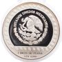 1992 Mexico Guerrero Aguila 100 pesos 1 oz proof silver coin