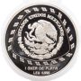 1998 Mexico $5 Peso Quetzalcoatl 1 oz Silver Coin Proof