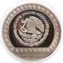 1992 Mexico $25 peso Guerrero Aguila - 1/4 oz Silver Bullion Coin Proof