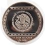 1993 Mexico $1 Peso Bajorrelieve Del Tajin 1/4 oz Silver Bullion Coin Proof