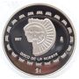 1997 Mexico $1 peso Disco de la Muerte 1/4 oz Silver Bullion Coin Proof