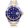 Rolex Submariner Oyster 16613 Blue 40mm 18K Stainless 2002 Mens Watch Bluesy 