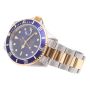 Rolex Submariner Oyster 16613 Blue 40mm 18K Stainless 2002 Mens Watch Bluesy 