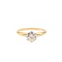 1.07ct VS1 M solitaire Diamond ring 18K yg with appraisal $9,000. Size-8