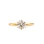 1.07ct VS1 M solitaire Diamond ring 18K yg with appraisal $9,000. Size-8