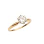 1.07ct VS1 M solitaire Diamond ring 18K yg with appraisal $9,000. Size-8