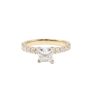 1.06ct Princess cut SI2 H Diamond ring with appraisal $10,500.00  Size-6 