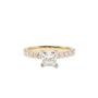 1.06ct Princess cut SI2 H Diamond ring with appraisal $10,500.00  Size-6 