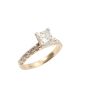 1.06ct Princess cut SI2 H Diamond ring with appraisal $10,500.00  Size-6 