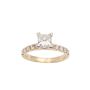 1.06ct Princess cut SI2 H Diamond ring with appraisal $10,500.00  Size-6 