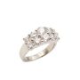 2.8 ct Diamonds 18K White gold ring 9.2 grams With Appraisal $11,800.00 Size-7