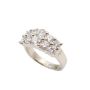 2.8 ct Diamonds 18K White gold ring 9.2 grams With Appraisal $11,800.00 Size-7