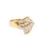 .82cts tcw Diamonds 18K Yellow Gold ring 7-grams with appraisal $4,000. Size 8.5