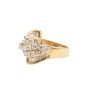 .82cts tcw Diamonds 18K Yellow Gold ring 7-grams with appraisal $4,000. Size 8.5